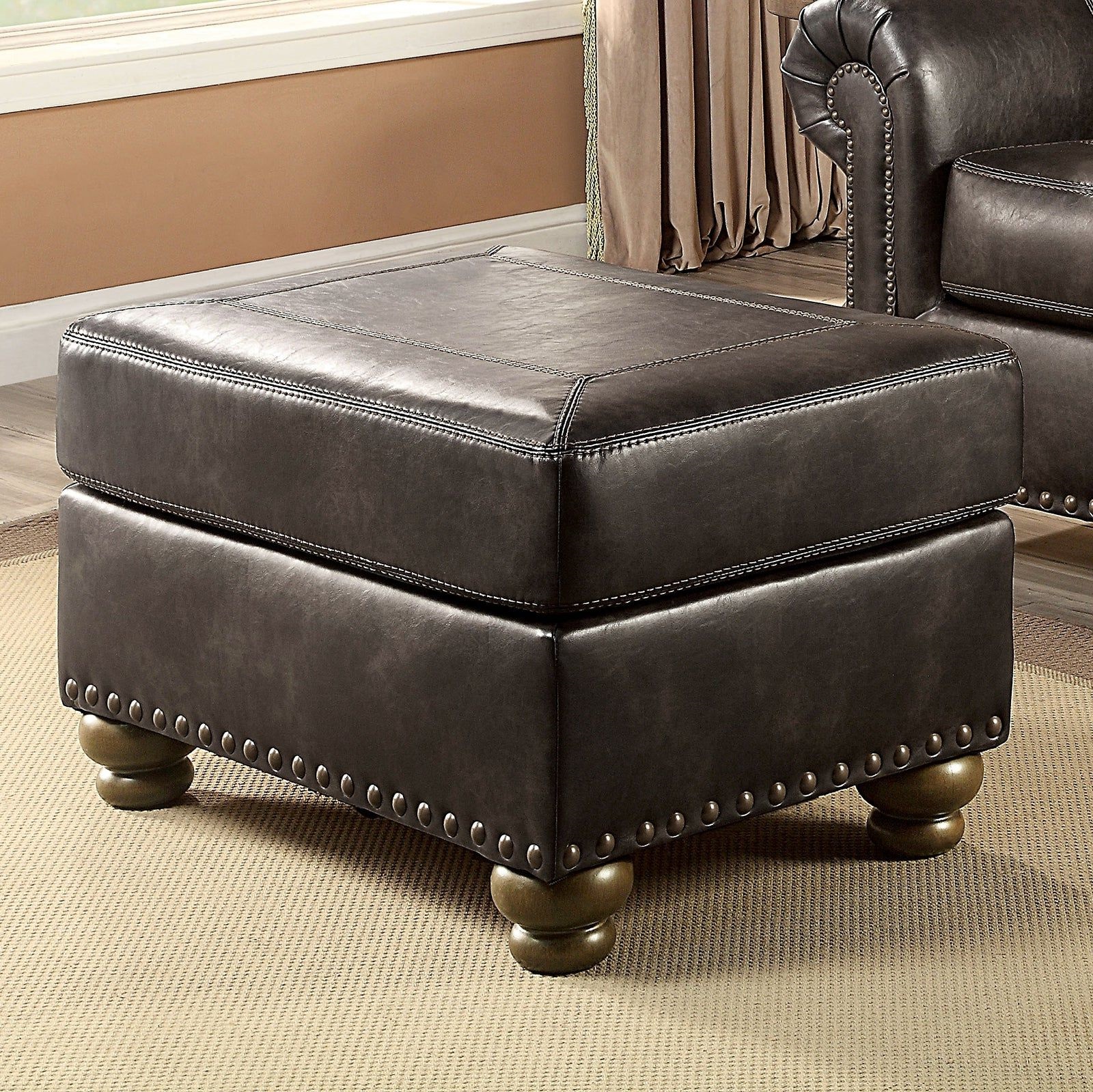 American design furniture by Monroe - Beaumont Ottoman